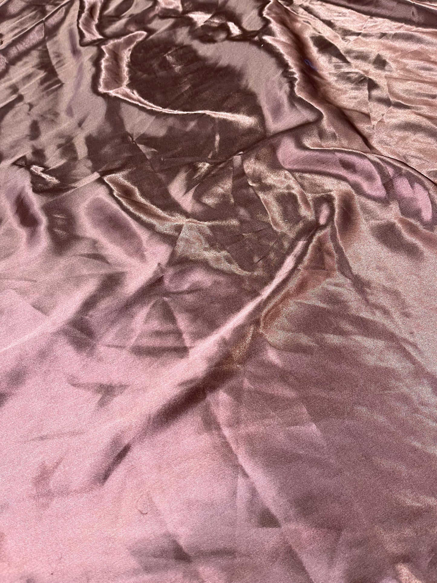 Wild Rag 45x45 light chocolate brown solid
