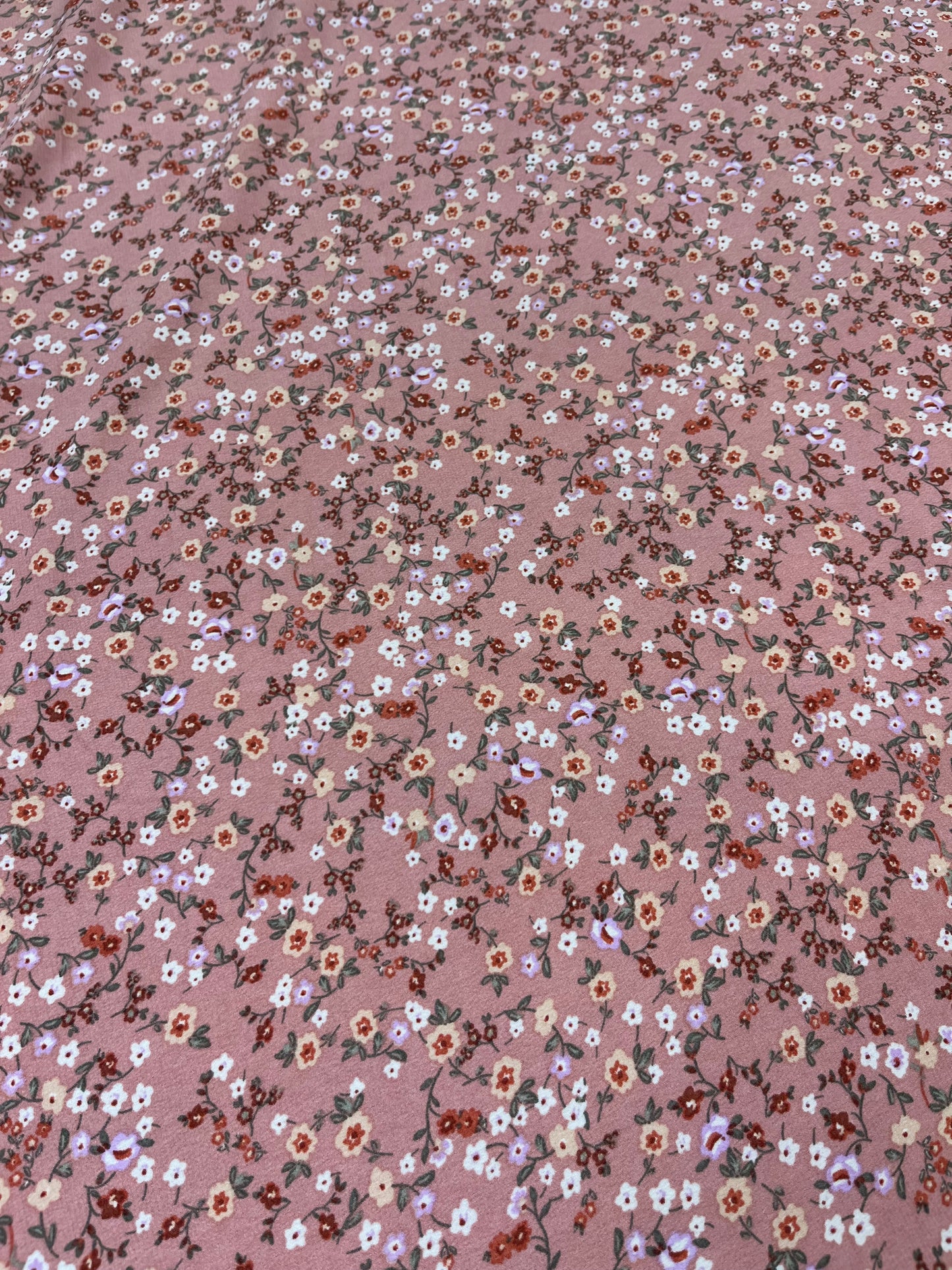 Wild Rag 45x45 pink tiny flowers