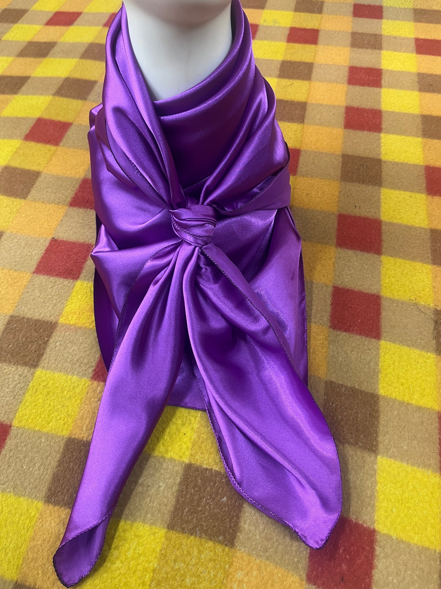 WildRag 45x45 purple fuchsia solid