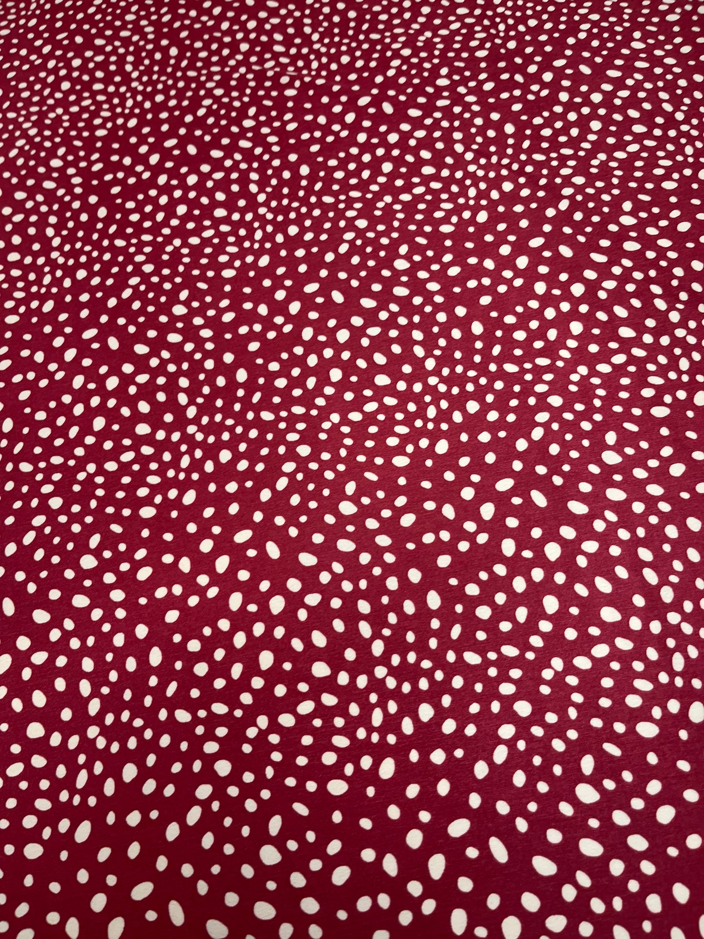 Wild Rag 45x45 red/white polka dots