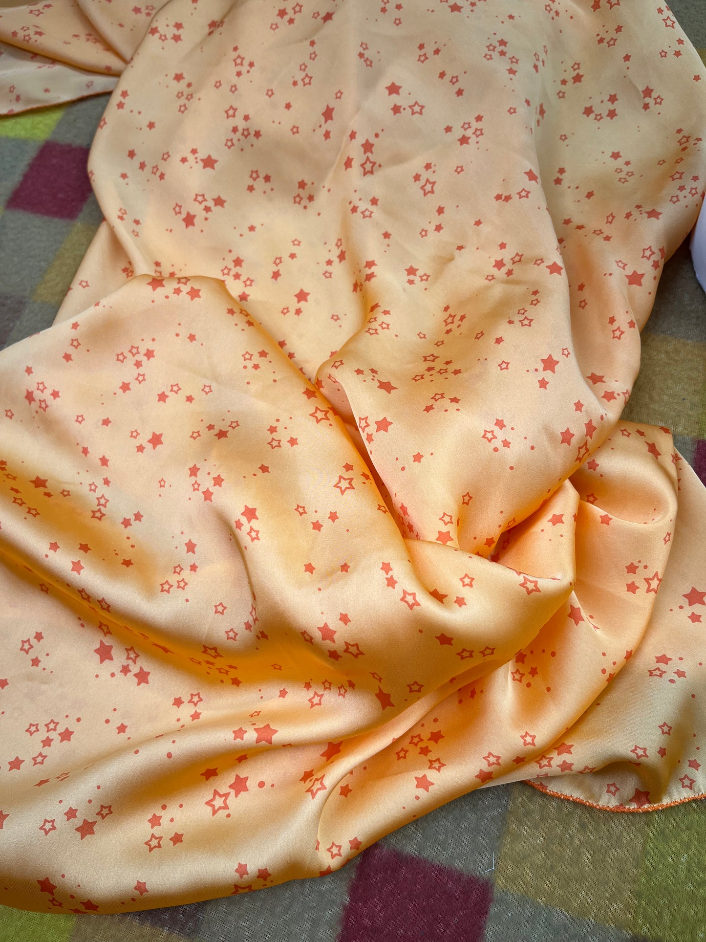 Wild Rag 45x45 orange stars
