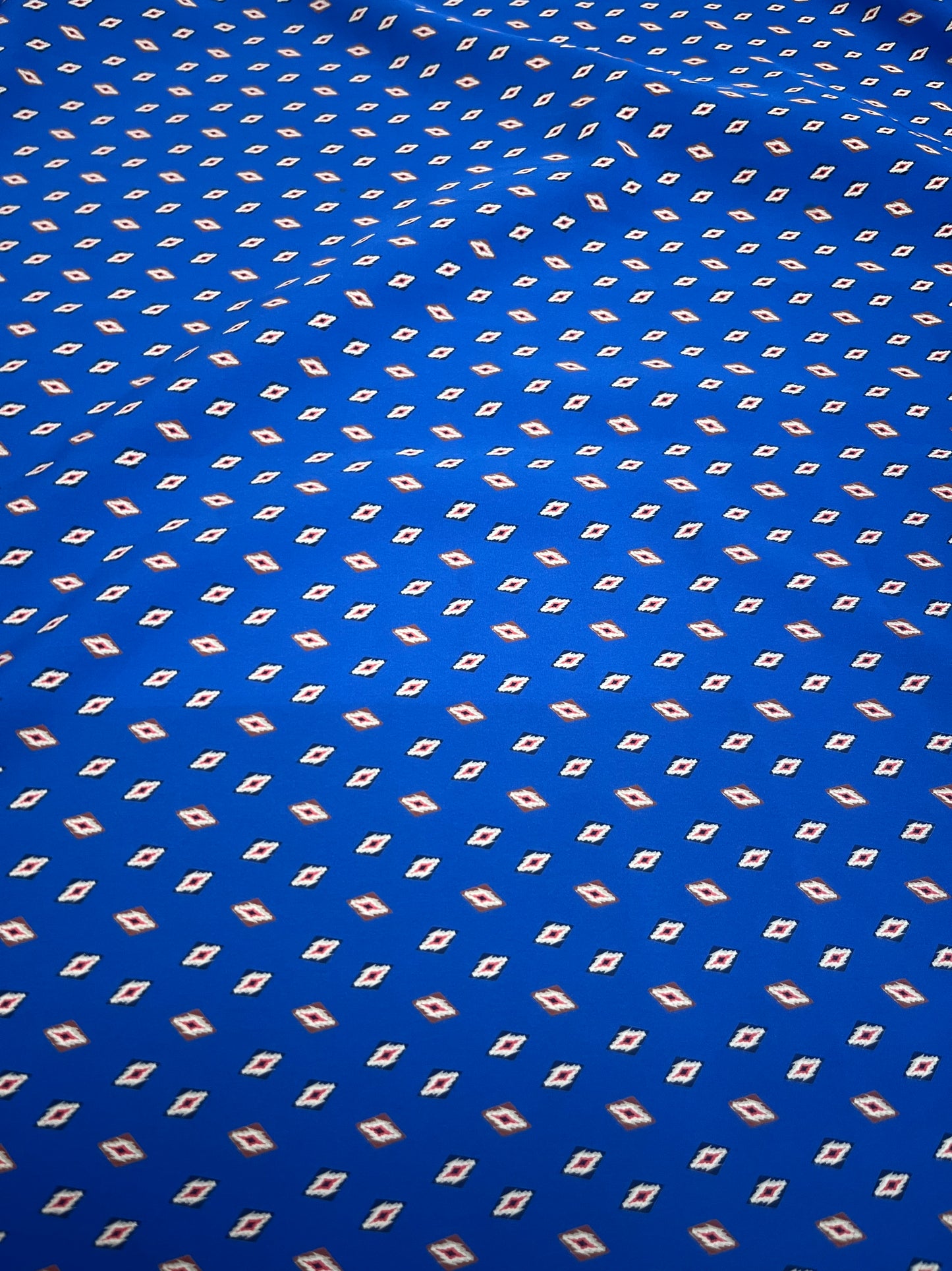 Wild Rag 45x45 blue/ tiny diamond