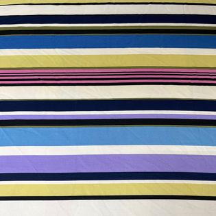 45x45 Wild Rag blue/purple/gold stripe