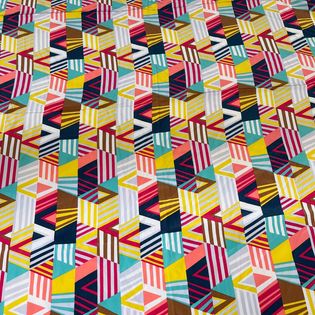 45x45 Wild Rag multi color triangle