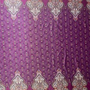 45x45 Wild Rag purple Damascus