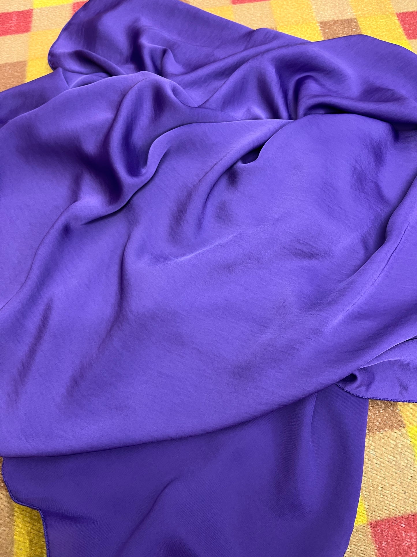 WildRag 45x45 purple solid lightweight