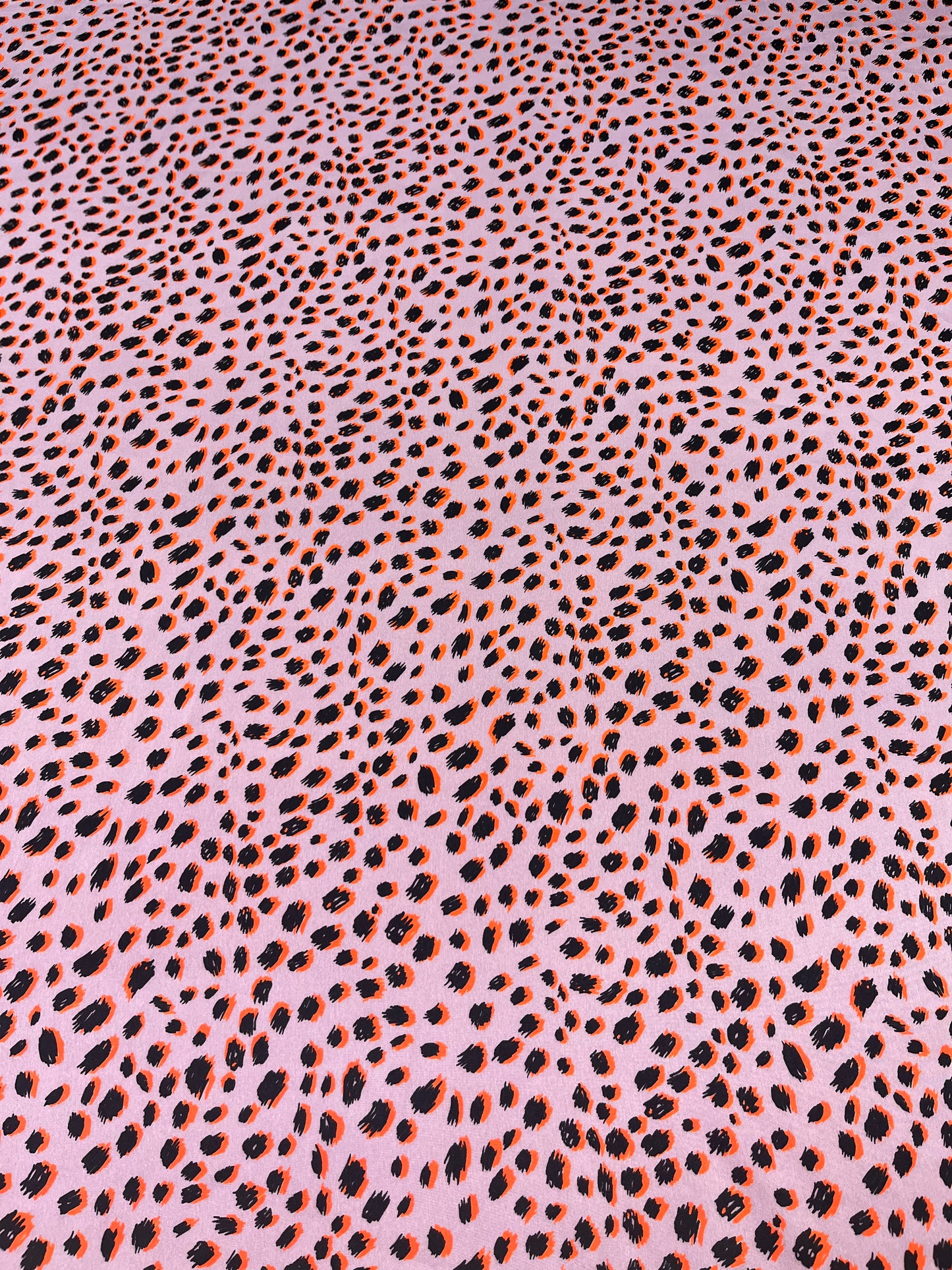 Wild Rag 45x45 pink/orange Leopard