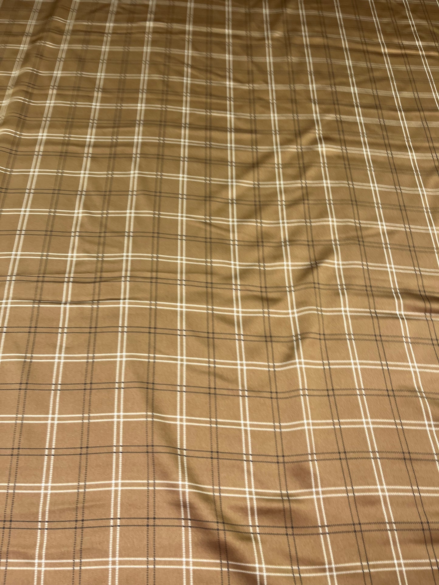 Wild Rag 45x45 brown plaid