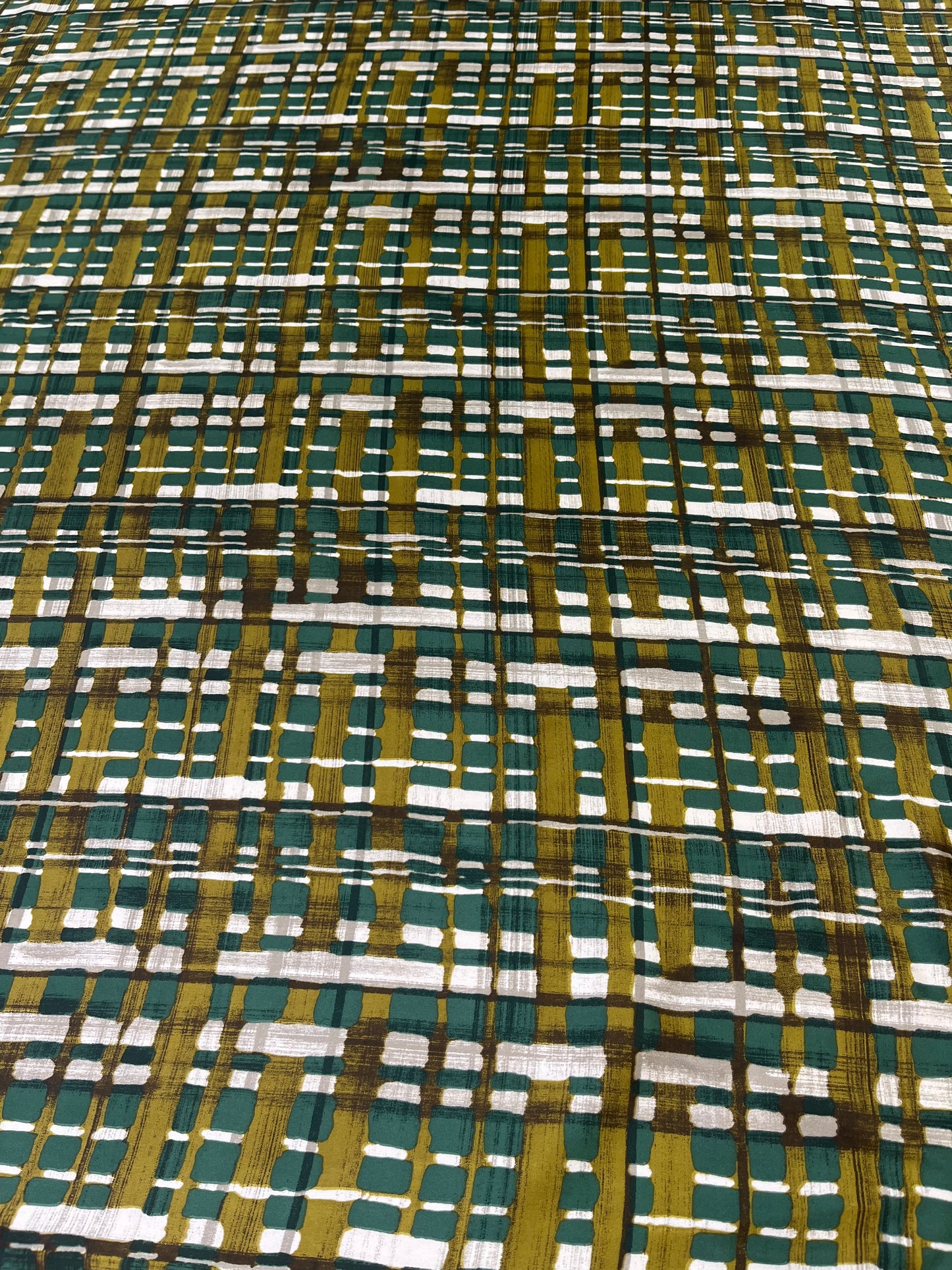 Wild Rag 45x45 green plaid