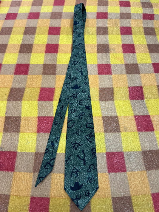 60” Necktie, 12x12” pocket square. Olive Green brands.