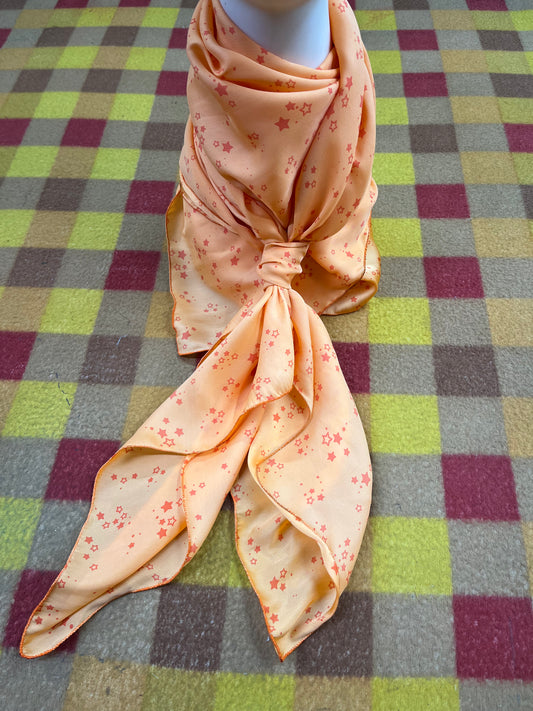 Wild Rag 45x45 orange stars