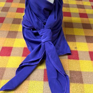 45x45 Wild Rag purple Peachskin